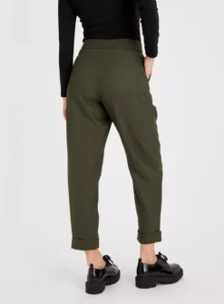 Khaki Tapered Trousers 20S 7 Khaki Tapered Trousers 20S -Cheap Zest Garb Store tuc143130152 Khaki R Z004A 1