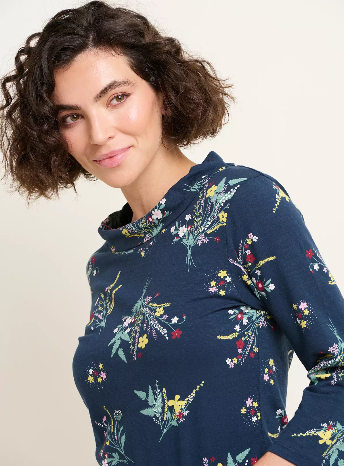 BRAKEBURN Spring Bunches 3 Quarter Sleeve Tee 10 4 BRAKEBURN Spring Bunches 3 Quarter Sleeve Tee 10 - Image 2