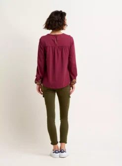 BRAKEBURN Folk Floral Embroidered Tee 10