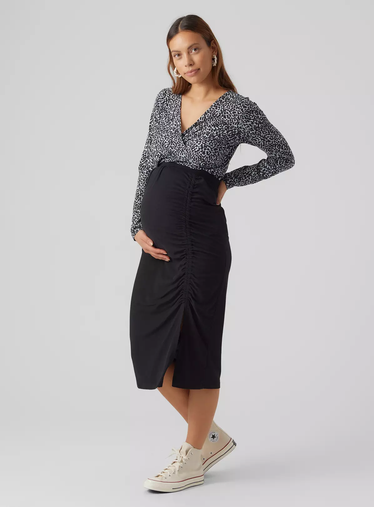 MAMALICIOUS Kaija Tess Long Sleeve Top XXL 8 MAMALICIOUS Kaija Tess Long Sleeve Top XXL - Image 6