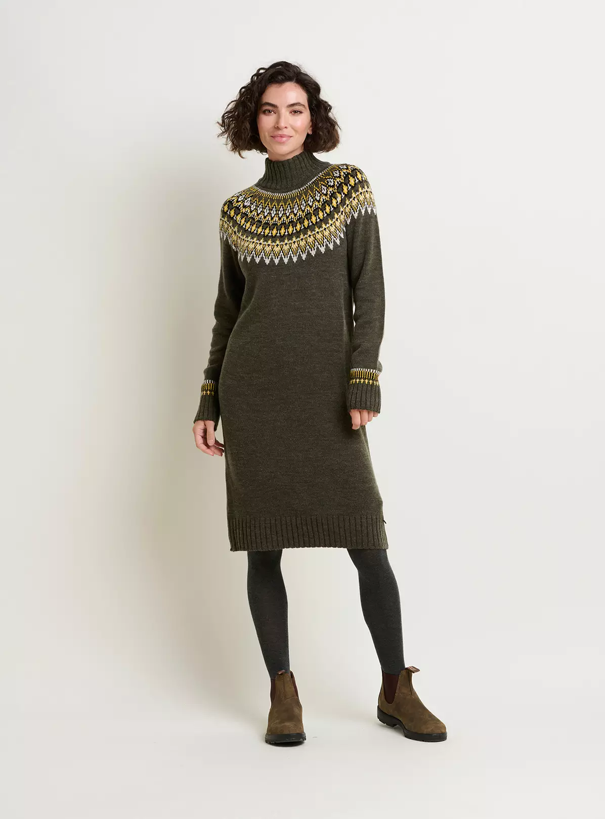 BRAKEBURN Roll Neck Knitted Dress 16 3 BRAKEBURN Roll Neck Knitted Dress 16