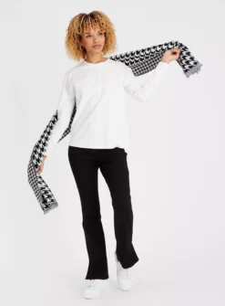 Cream Long Sleeve Ponte Top 26 -Cheap Zest Garb Store tuc143252635 Cream R Z002A