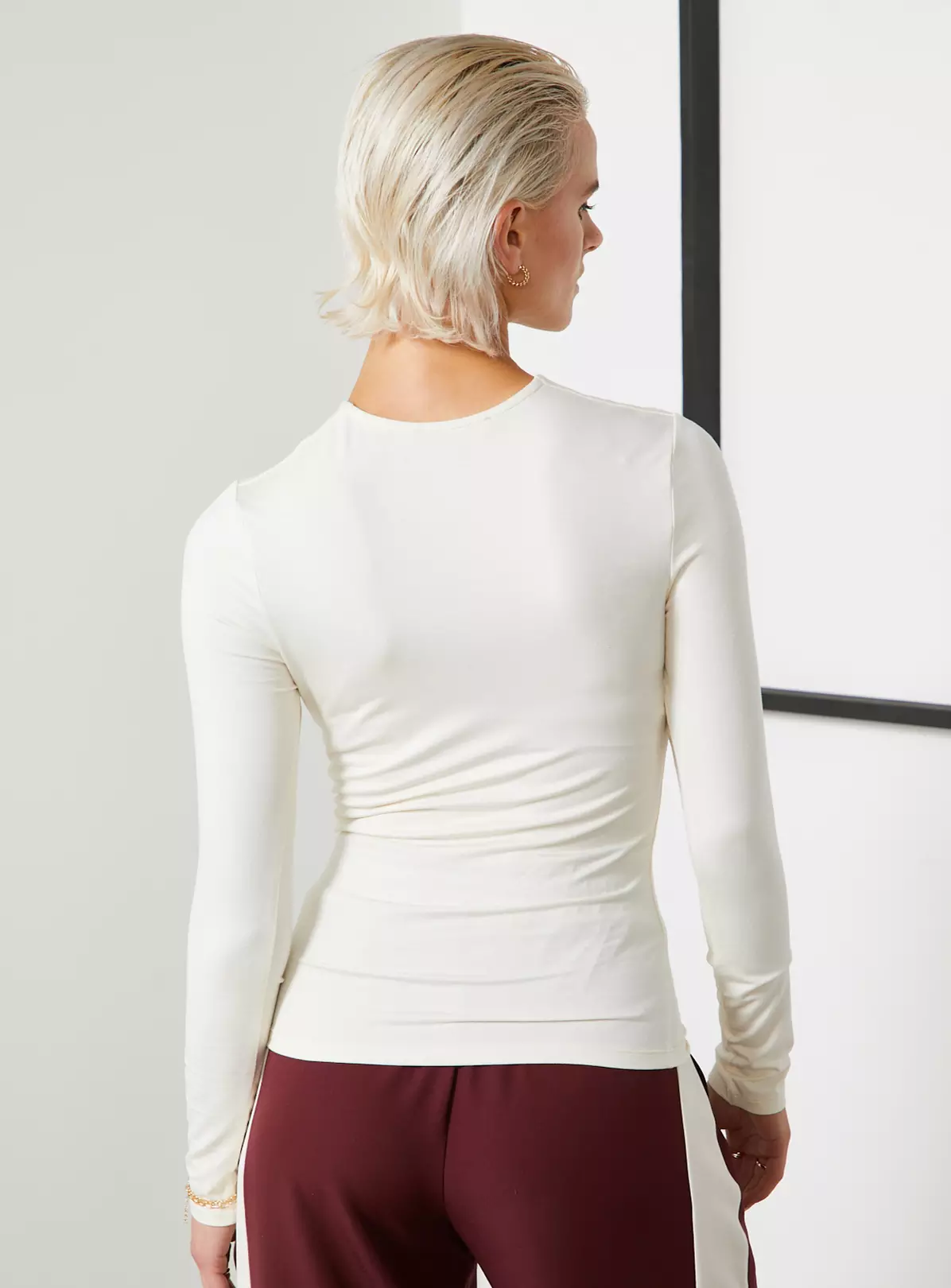 For All The Love Stone Twist Neck Cut Out Top 12 6 For All The Love Stone Twist Neck Cut Out Top 12 - Image 4