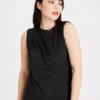 Black High Neck Shell Top 16 1 Black High Neck Shell Top 16 -Cheap Zest Garb Store tuc143288161 Black R Z001A 1