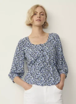 FINERY Carrie Top 18 -Cheap Zest Garb Store tuc143322648 Blue R Z002A