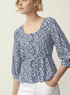 FINERY Carrie Top 18 -Cheap Zest Garb Store tuc143322648 Blue R Z003A