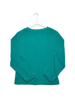 BURGS Hatherleigh Ribbed Jersey Top 12 -Cheap Zest Garb Store tuc143326809 Green R Z005A