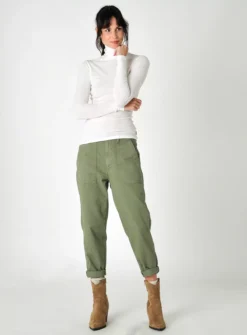 BURGS Agnes Jersey Roll Neck Top 18