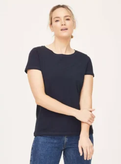 THOUGHT Fairtrade Organic Cotton Tee 10 7 THOUGHT Fairtrade Organic Cotton Tee 10 -Cheap Zest Garb Store tuc143332301 Navy R Z001A