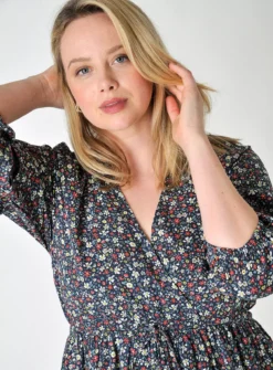 BURGS Carleen Short Wrap Dress 18 11 BURGS Carleen Short Wrap Dress 18 -Cheap Zest Garb Store tuc143347941 Navy R Z003A