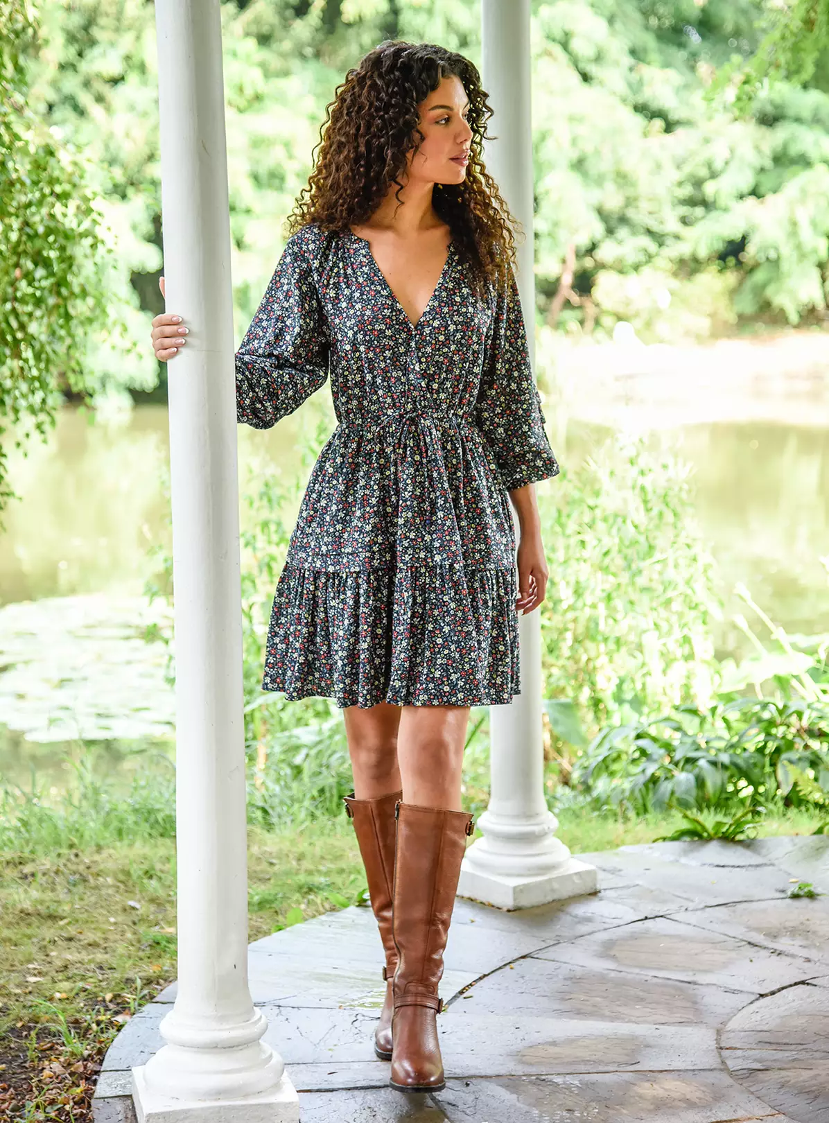 BURGS Carleen Short Wrap Dress 18 8 BURGS Carleen Short Wrap Dress 18 - Image 6