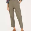 THOUGHT Lilivere Garment Dyed Organic Cotton Carpenter Trousers 8 -Cheap Zest Garb Store tuc143348240 Green R Z001A