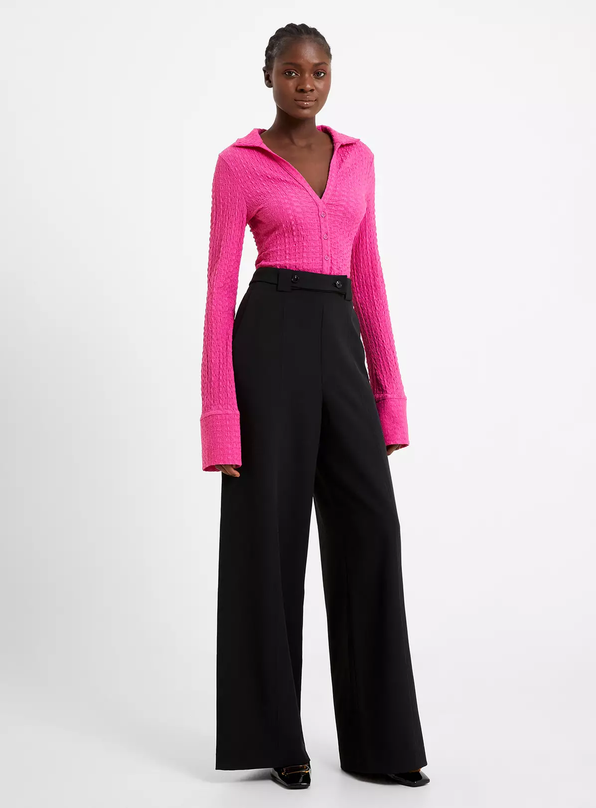 FRENCH CONNECTION Echo Crepe Full Length Trouser 18 3 FRENCH CONNECTION Echo Crepe Full Length Trouser 18