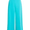 FRENCH CONNECTION Echo Crepe Culotte 16 -Cheap Zest Garb Store tuc143406497 Teal R Z003A
