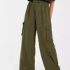 Khaki Cargo Wide Leg Trousers10 -Cheap Zest Garb Store tuc143413363 Khaki R Z001A
