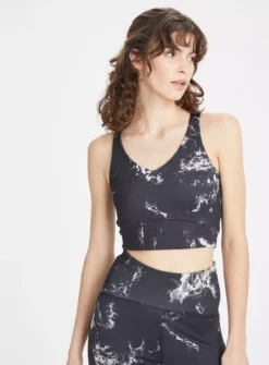 Active Mono Marble Crop Top XXL 9 Active Mono Marble Crop Top XXL -Cheap Zest Garb Store tuc143418471 Mono R Z001A