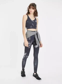 Active Mono Marble Crop Top XXL 8 Active Mono Marble Crop Top XXL -Cheap Zest Garb Store tuc143418471 Mono R Z002A