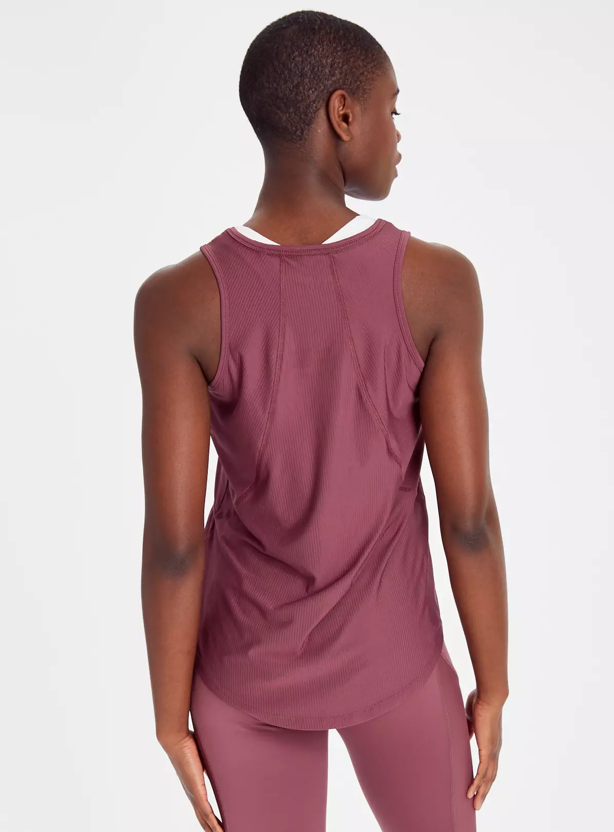 Active Plum Vest Top L 5 Active Plum Vest Top L - Image 3