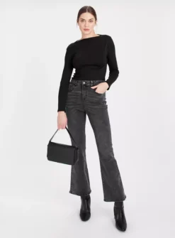 Black Ruched Slash Neck Top 8 -Cheap Zest Garb Store tuc143431300 Black R Z002A