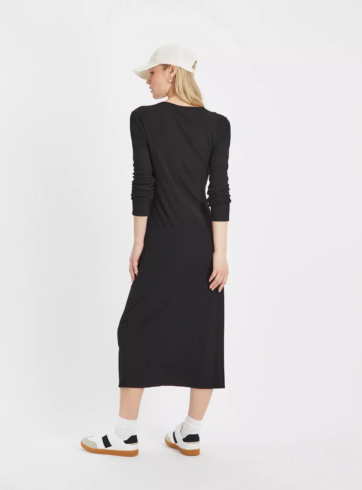 Black Tie Detail Jersey Dress 22 3 Black Tie Detail Jersey Dress 22