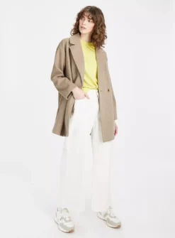 Yellow Boxy Fit Ponte T-Shirt 26 -Cheap Zest Garb Store tuc143519694 Yellow R Z002A