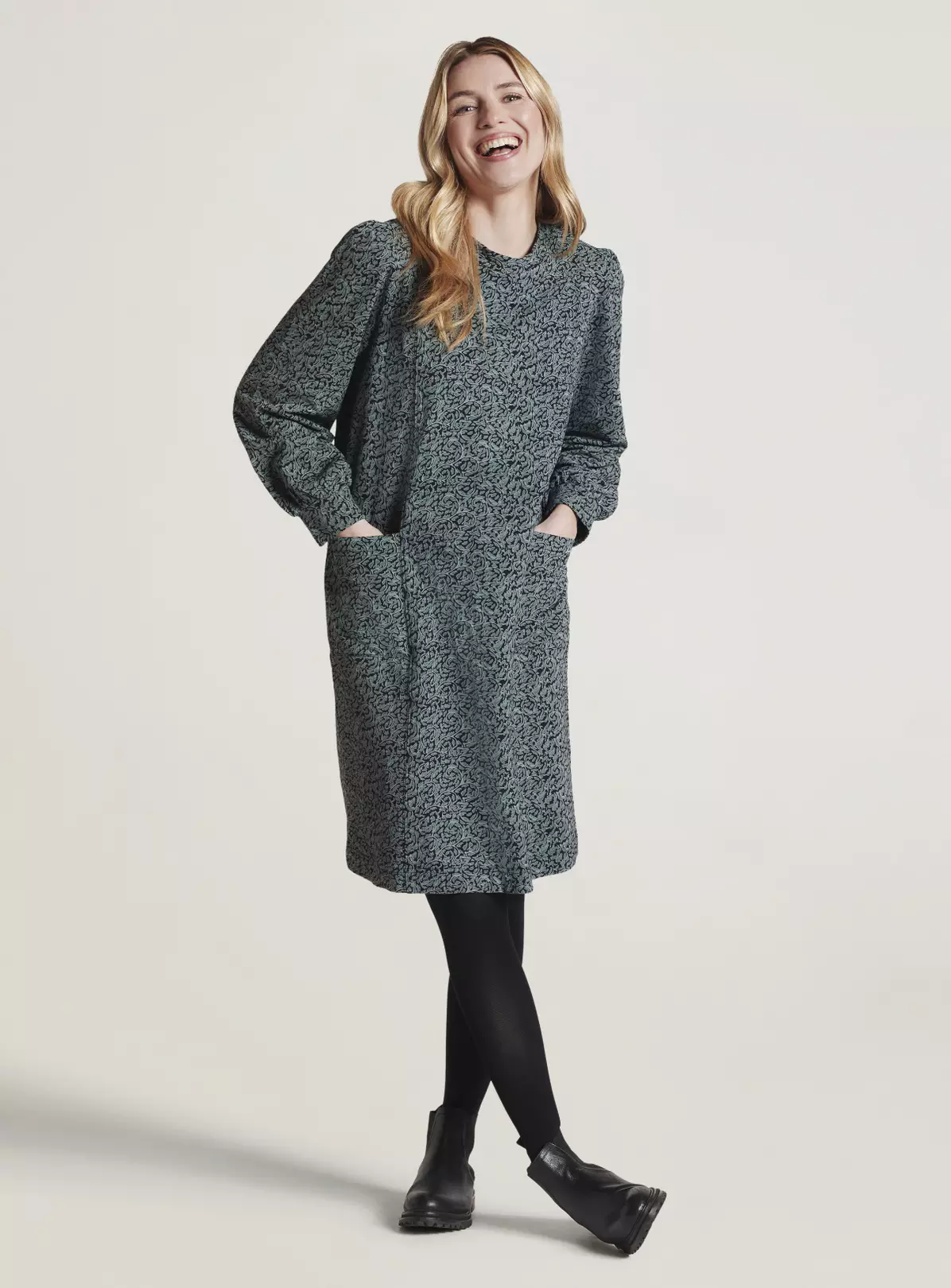 THOUGHT Alvarra Organic Cotton Printed Tunic Dress 6 5 THOUGHT Alvarra Organic Cotton Printed Tunic Dress 6 - Image 3