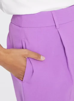 Purple Straight Leg Coord Trousers 18L