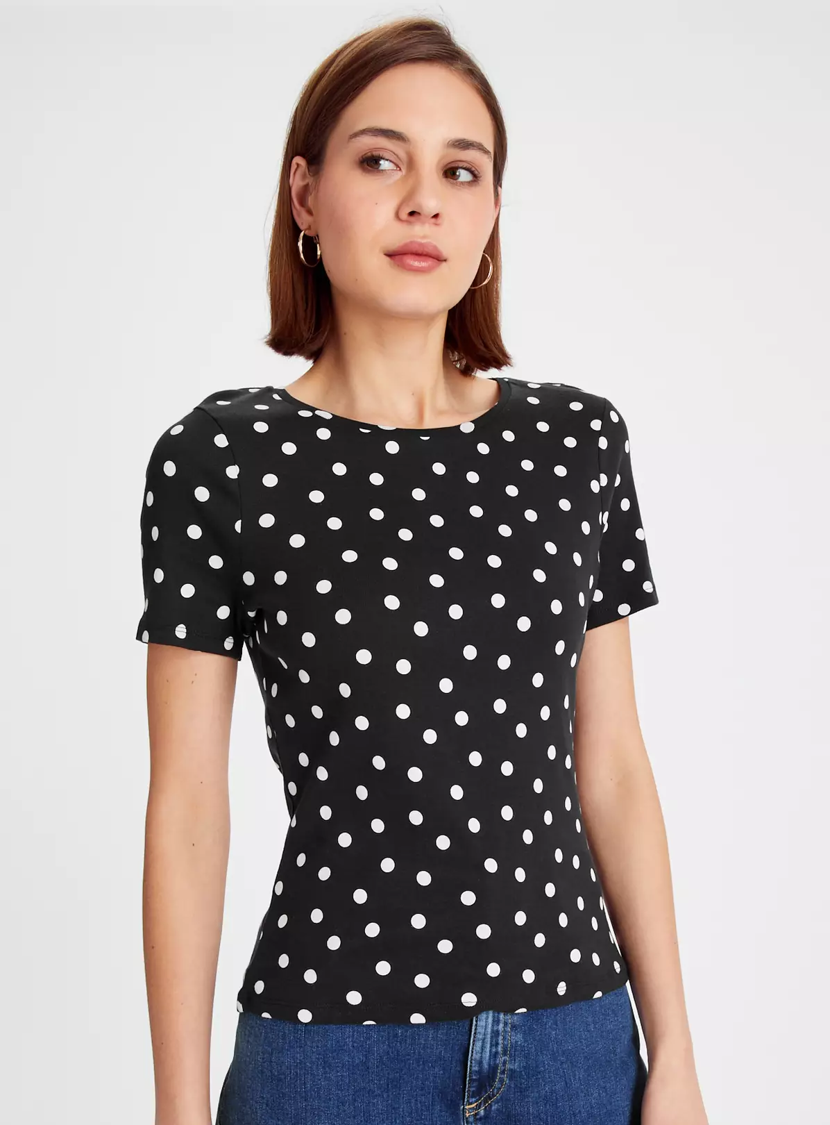 Mono Spot Print T-Shirt 16 5 Mono Spot Print T-Shirt 16 - Image 3