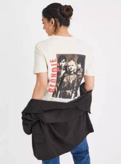 Blondie White Oversized T-Shirt XXL