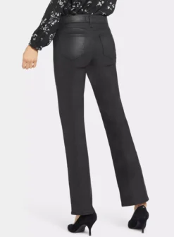 NYDJ Marilyn Coated Straight Leg 18 -Cheap Zest Garb Store tuc143640996 Black R Z002A 1