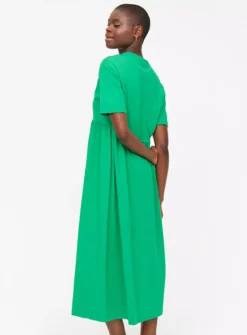 Green Tiered Midaxi T-Shirt Dress XL -Cheap Zest Garb Store tuc143647080 Green R Z001A