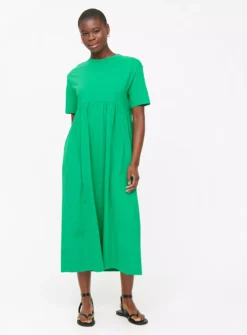 Green Tiered Midaxi T-Shirt Dress XL -Cheap Zest Garb Store tuc143647080 Green R Z002A