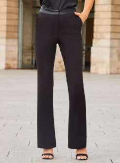 SOSANDAR Tuxedo Kickflare 6 8 SOSANDAR Tuxedo Kickflare 6 -Cheap Zest Garb Store tuc143695196 Black R Z002A 1