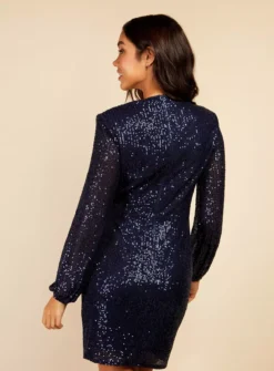 VOGUE WILLIAMS Navy Sequin Mini 16 -Cheap Zest Garb Store tuc143714457 Navy R Z004A