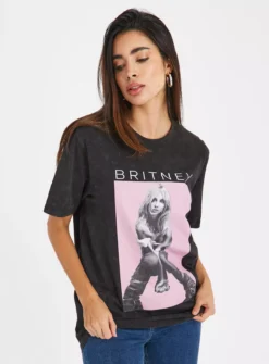 Charcoal Britney Oversized T-Shirt L 9 Charcoal Britney Oversized T-Shirt L -Cheap Zest Garb Store tuc143754230 Charcoal R Z001A