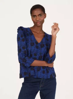 THOUGHT Simone Organic Cotton Broderie Top 18 -Cheap Zest Garb Store tuc143785335 Dark20Blue R Z001A