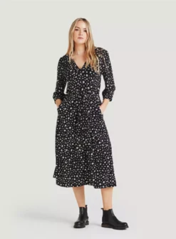 THOUGHT Kismet Shirt Jersey Dress 6 11 THOUGHT Kismet Shirt Jersey Dress 6 -Cheap Zest Garb Store tuc143787509 Black R Z001A