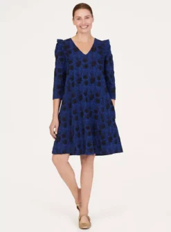 THOUGHT Simone Organic Cotton Broderie Shift Dress 12 -Cheap Zest Garb Store tuc143791284 Dark20Blue R Z002A