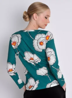 BURGS Carey Long Sleeve Jersey Top 12 -Cheap Zest Garb Store tuc143797037 Green R Z002A