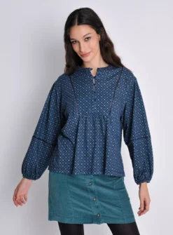 BURGS Penpethy Jersey Top With Ladder Trim 18 -Cheap Zest Garb Store tuc143798380 Navy R Z001A 1