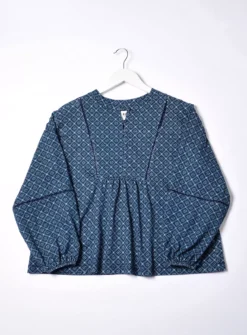 BURGS Penpethy Jersey Top With Ladder Trim 18