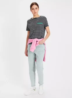 Navy Stripe Libertè T-Shirt 16 -Cheap Zest Garb Store tuc143800267 Navy R Z002A