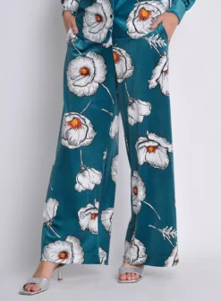 BURGS Malmsmead Wide Leg Pull On Trouser 18 10 BURGS Malmsmead Wide Leg Pull On Trouser 18 -Cheap Zest Garb Store tuc143807637 Green R Z002A