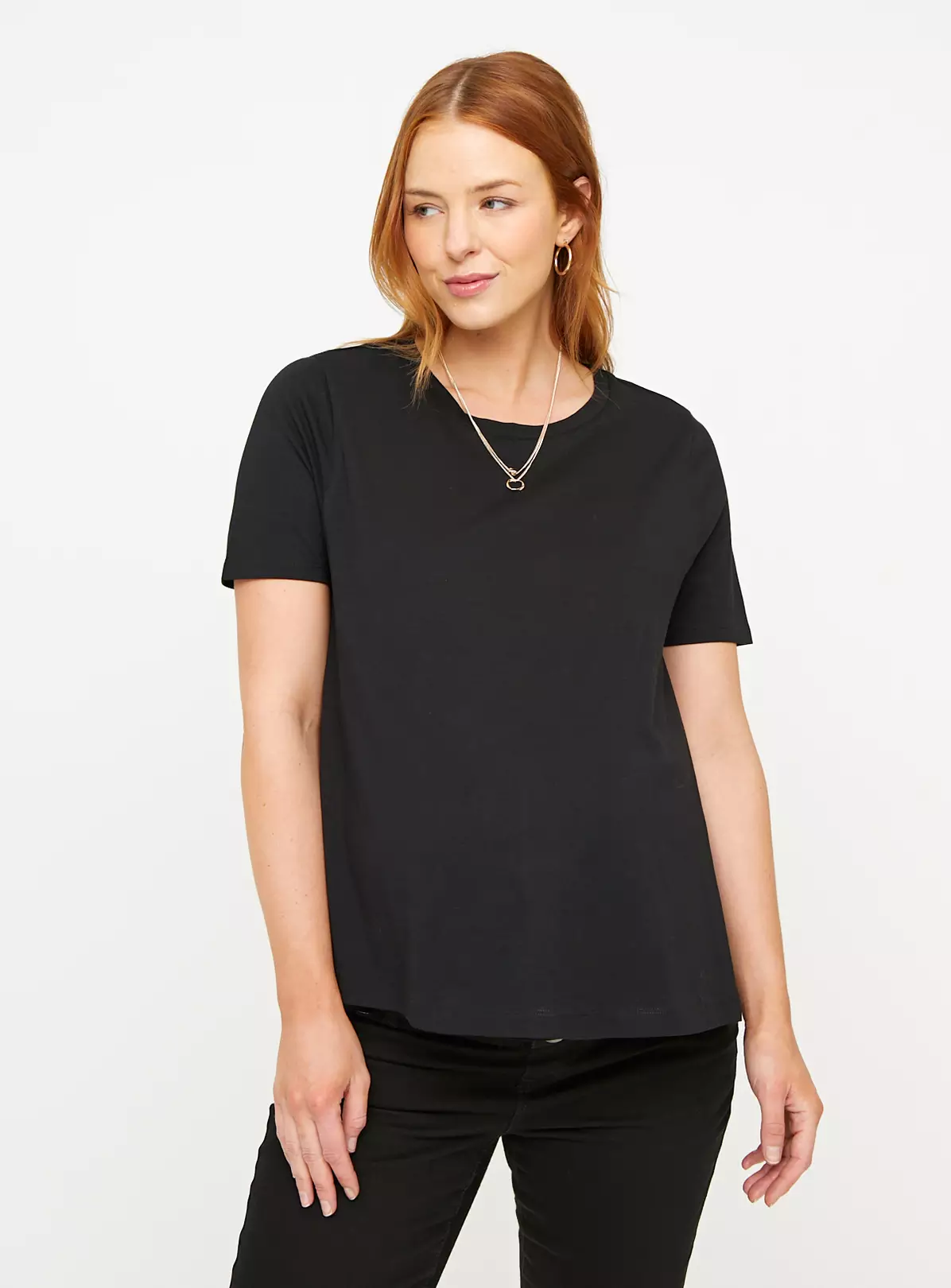 MATERNITY Nursing Plain Short Sleeve T-Shirt 2 Pack 22 6 MATERNITY Nursing Plain Short Sleeve T-Shirt 2 Pack 22 - Image 4