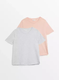 MATERNITY Nursing Plain Short Sleeve Top 2 Pack 22 -Cheap Zest Garb Store tuc143836471 Multi20Coloured R Z001A