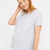 MATERNITY Nursing Plain Short Sleeve Top 2 Pack 22 -Cheap Zest Garb Store tuc143836471 Multi20Coloured R Z002A