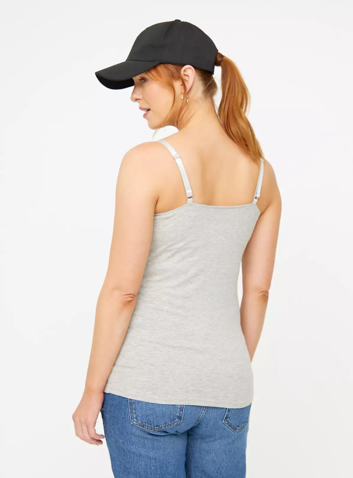 MATERNITY Nursing Plain Cami Top 2 Pack 16 4 MATERNITY Nursing Plain Cami Top 2 Pack 16 - Image 2