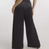 SIMPLY BE Black Satin Wide Leg Trouser 14 2 SIMPLY BE Black Satin Wide Leg Trouser 14 -Cheap Zest Garb Store tuc143843806 Black R Z002A
