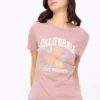 Pink California Graphic Regular-Fit T-Shirt 20 -Cheap Zest Garb Store tuc143875630 Pink R Z001A