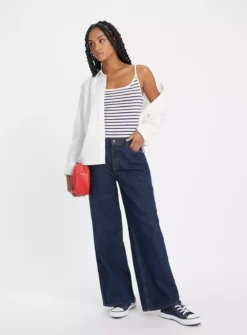 Plain & Stripe Cami Vest Tops 3 Pack 22 -Cheap Zest Garb Store tuc143900153 Multi20Coloured R Z003A